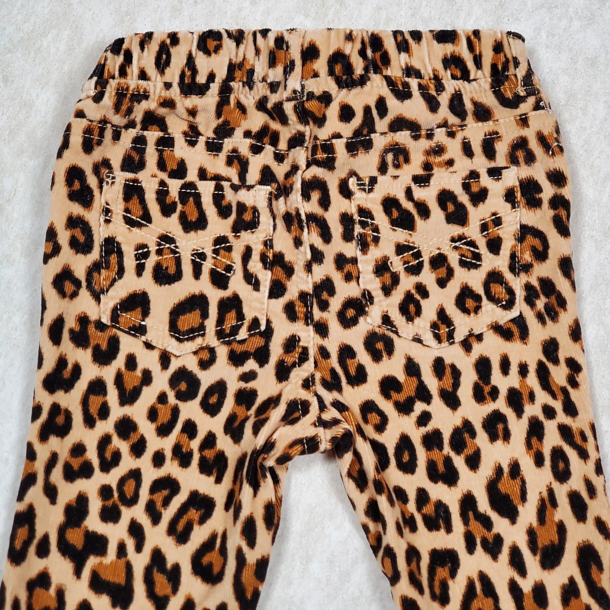 Baby Gap Girls Leopard Print Corduroy Pants 4Y