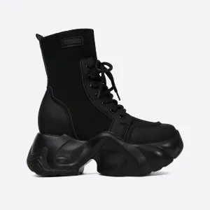 binfenxie-Women Platform Casual Ankle Boots