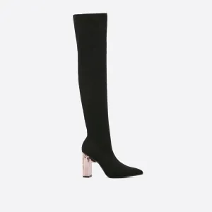 binfenxie- Women Trendy Party Over Knee Boots