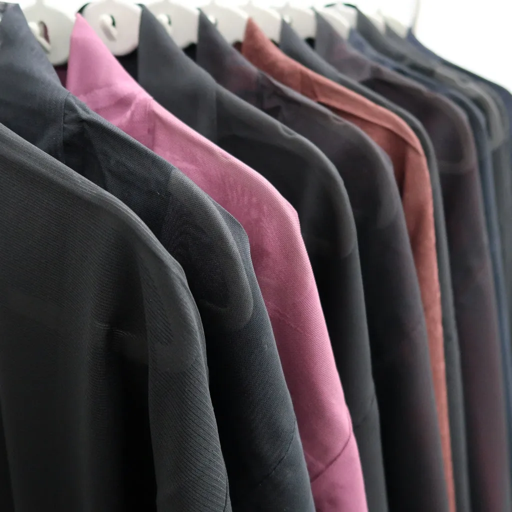 Bundle 12pcs Silk See-Through Haori Jacket Wholesale Bulk Free Shipping #473