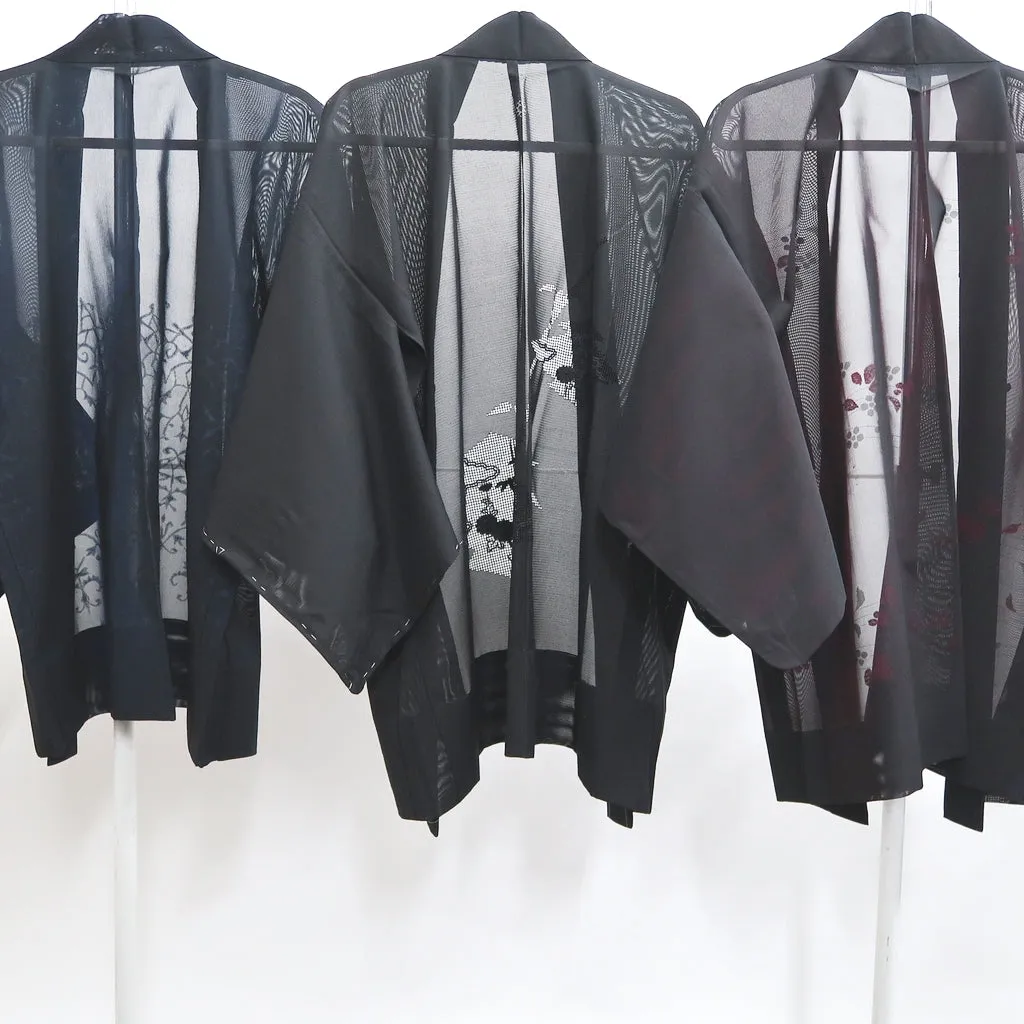 Bundle 12pcs Silk See-Through Haori Jacket Wholesale Bulk Free Shipping #473