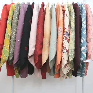 Bundle 15pcs Silk Colored Haori Jacket Wholesale Bulk Free Shipping #371