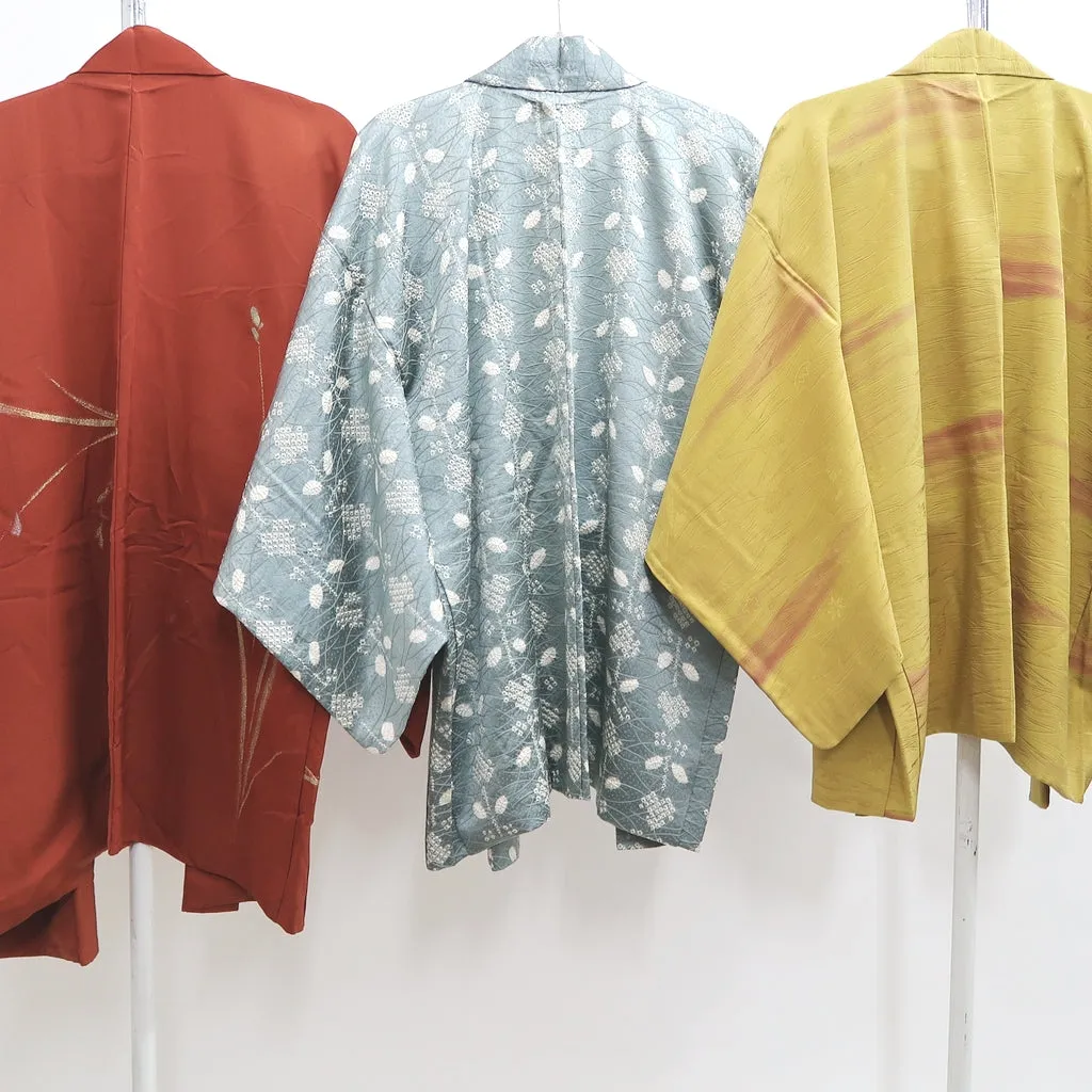 Bundle 15pcs Silk Haori Jacket Wholesale Bulk Free Shipping #531