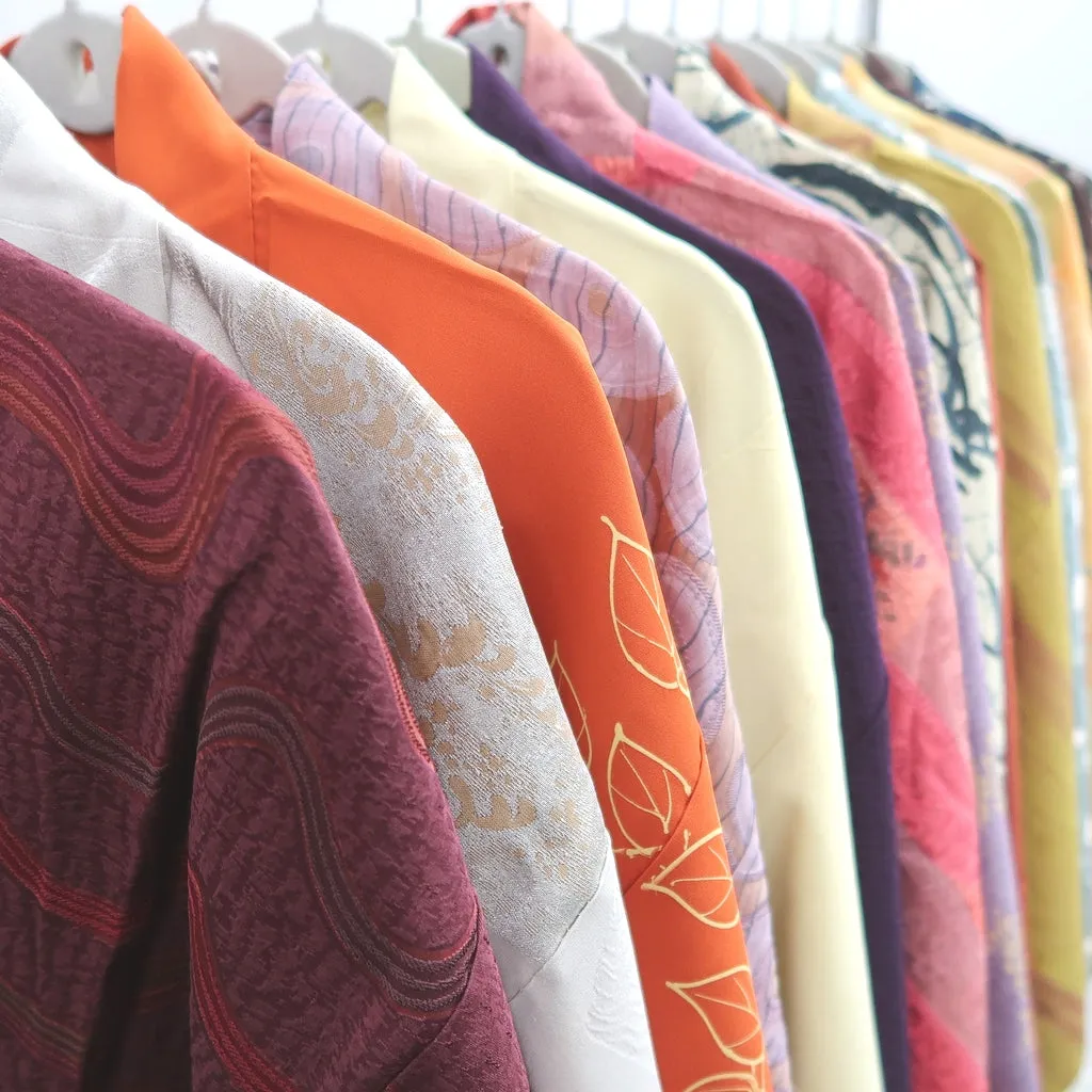 Bundle 15pcs Silk Haori Jacket Wholesale Bulk Free Shipping #531