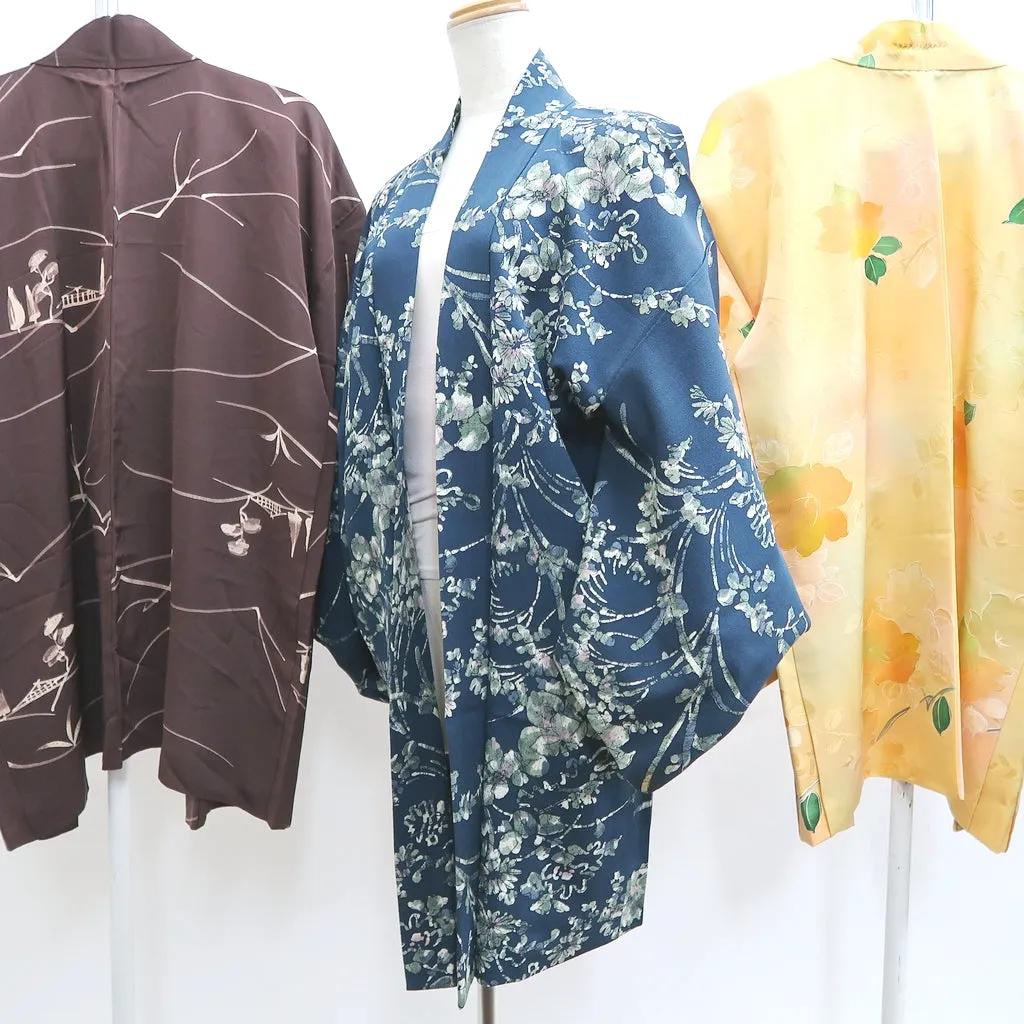 Bundle 15pcs Silk Haori Jacket Wholesale Bulk Free Shipping #531