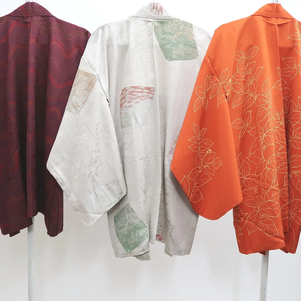 Bundle 15pcs Silk Haori Jacket Wholesale Bulk Free Shipping #531