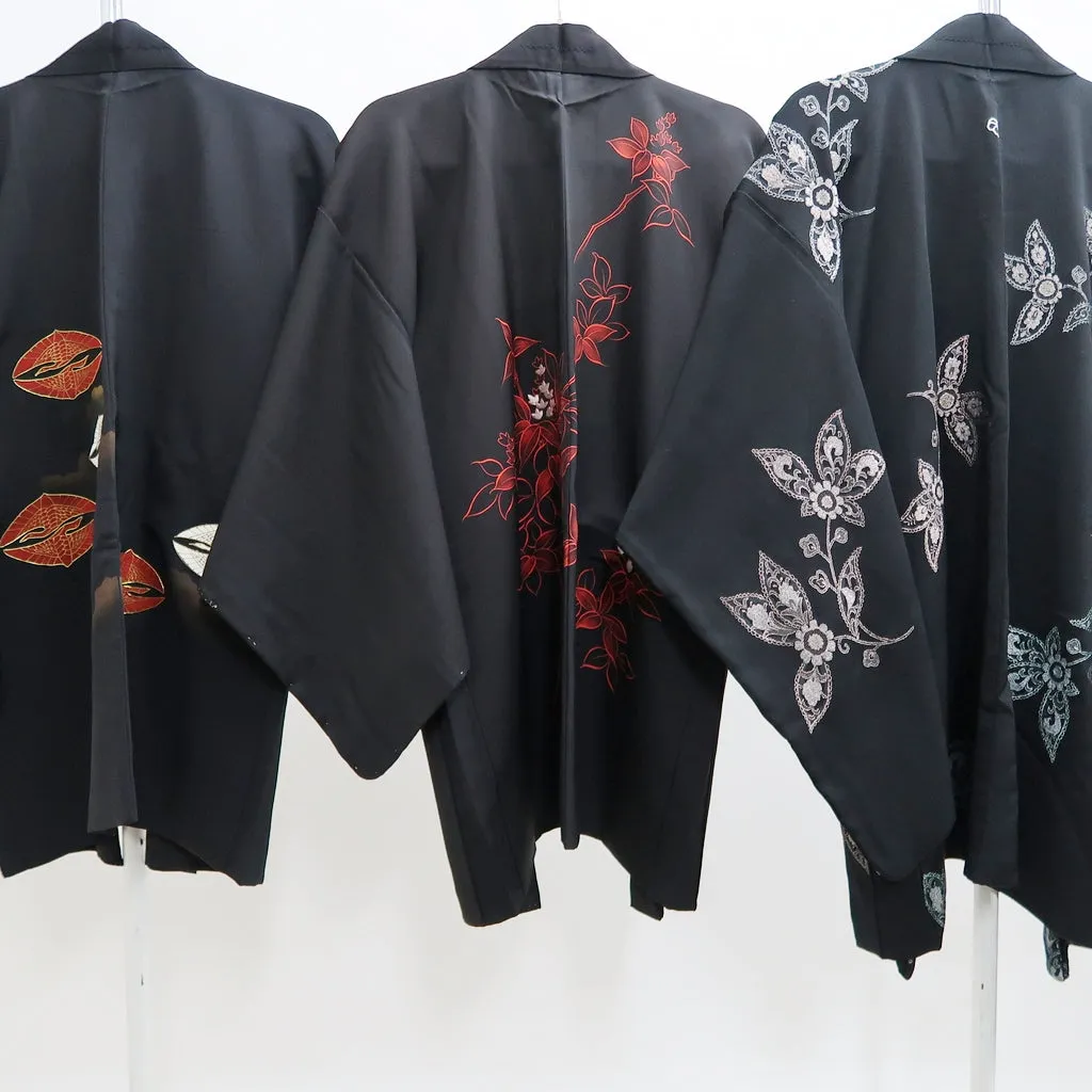 Bundle 15pcs Silk Haori Jacket Wholesale Bulk Free Shipping #605