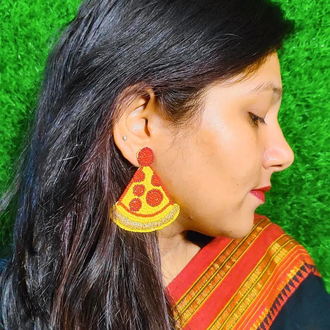 Cheese Ka Tukda Earrings