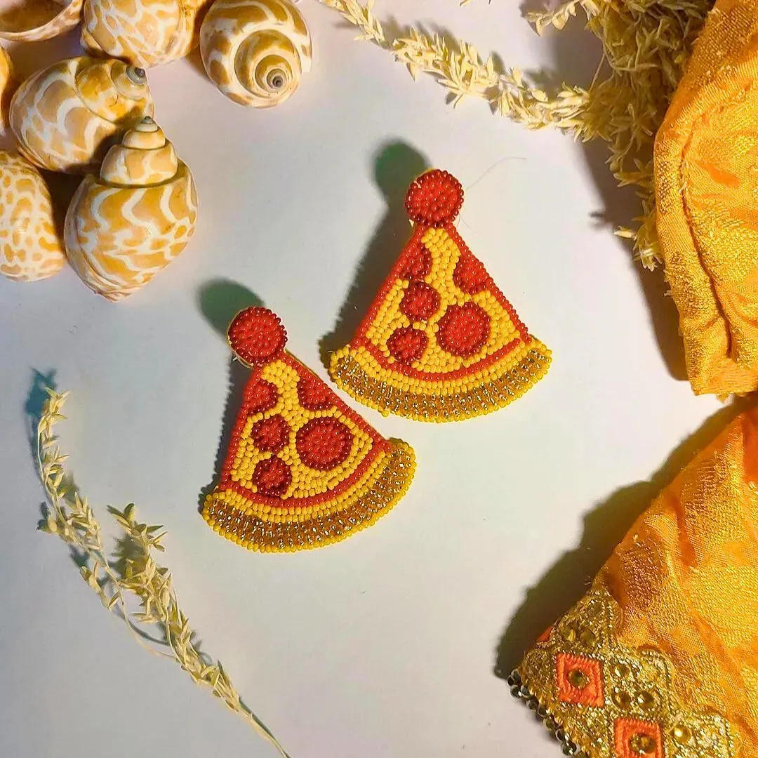 Cheese Ka Tukda Earrings