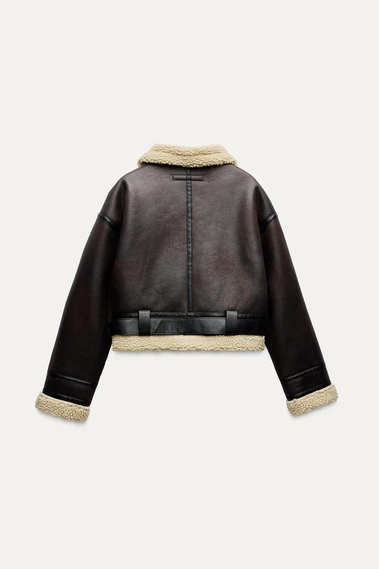 Classic Leather Flight Jacket