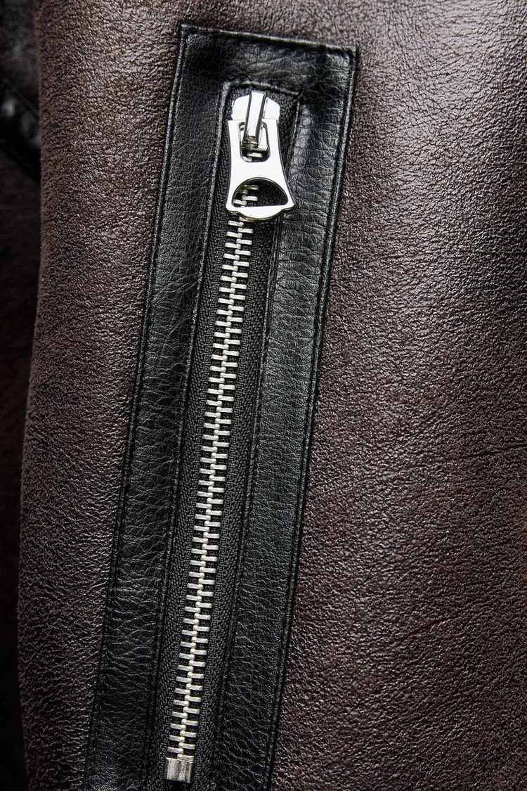 Classic Leather Flight Jacket