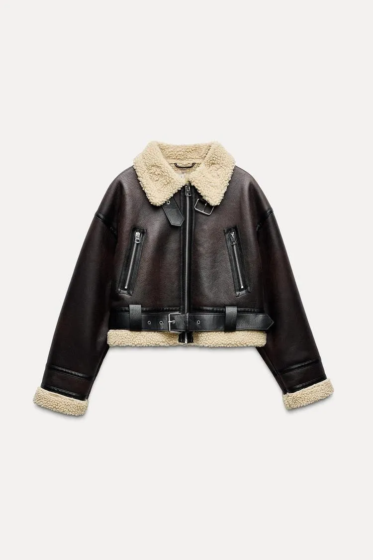 Classic Leather Flight Jacket