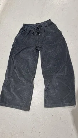 Corduroy Drawstring Wide Pants - Frederic