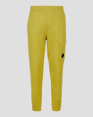 Cp Company Diagonal Raised Lens Joggers in Golden Nugget