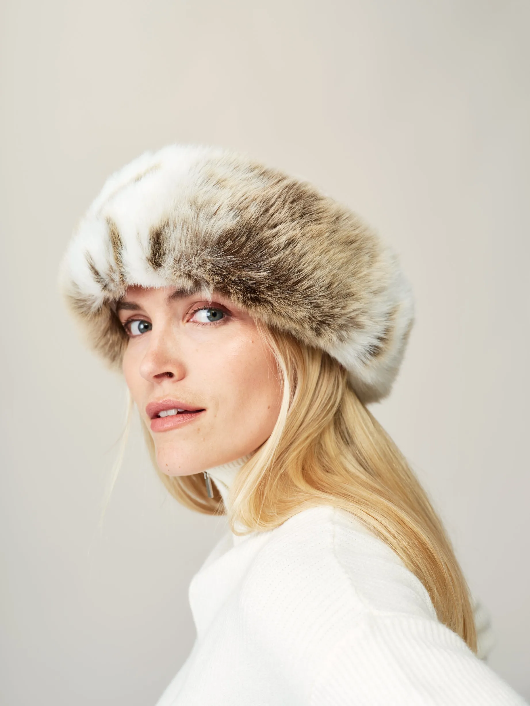 Faux Fur Brim Hat