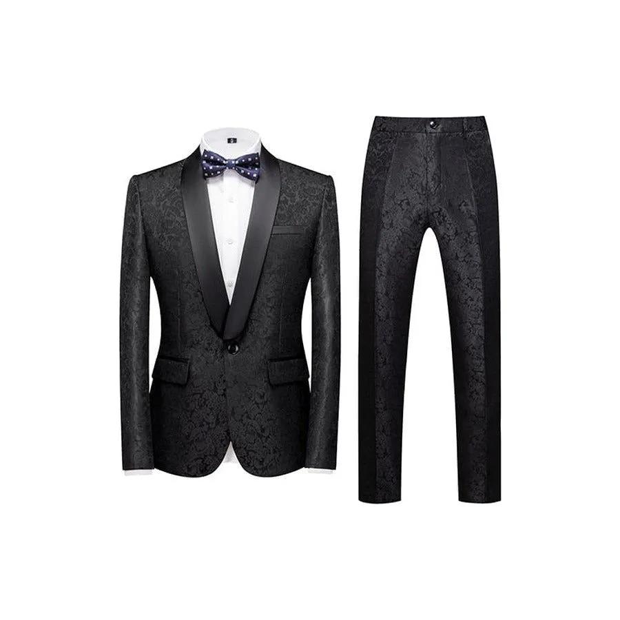 Floral Elegance Exotic Suit Set