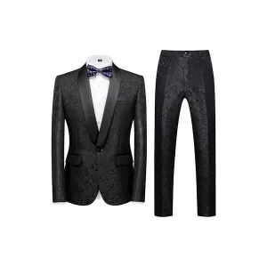 Floral Elegance Exotic Suit Set