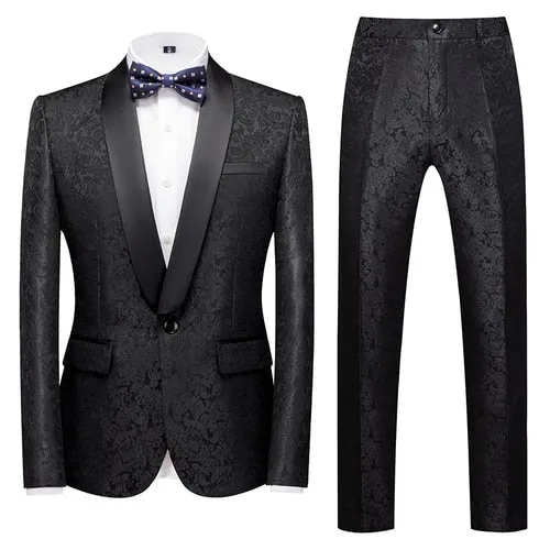Floral Elegance Exotic Suit Set