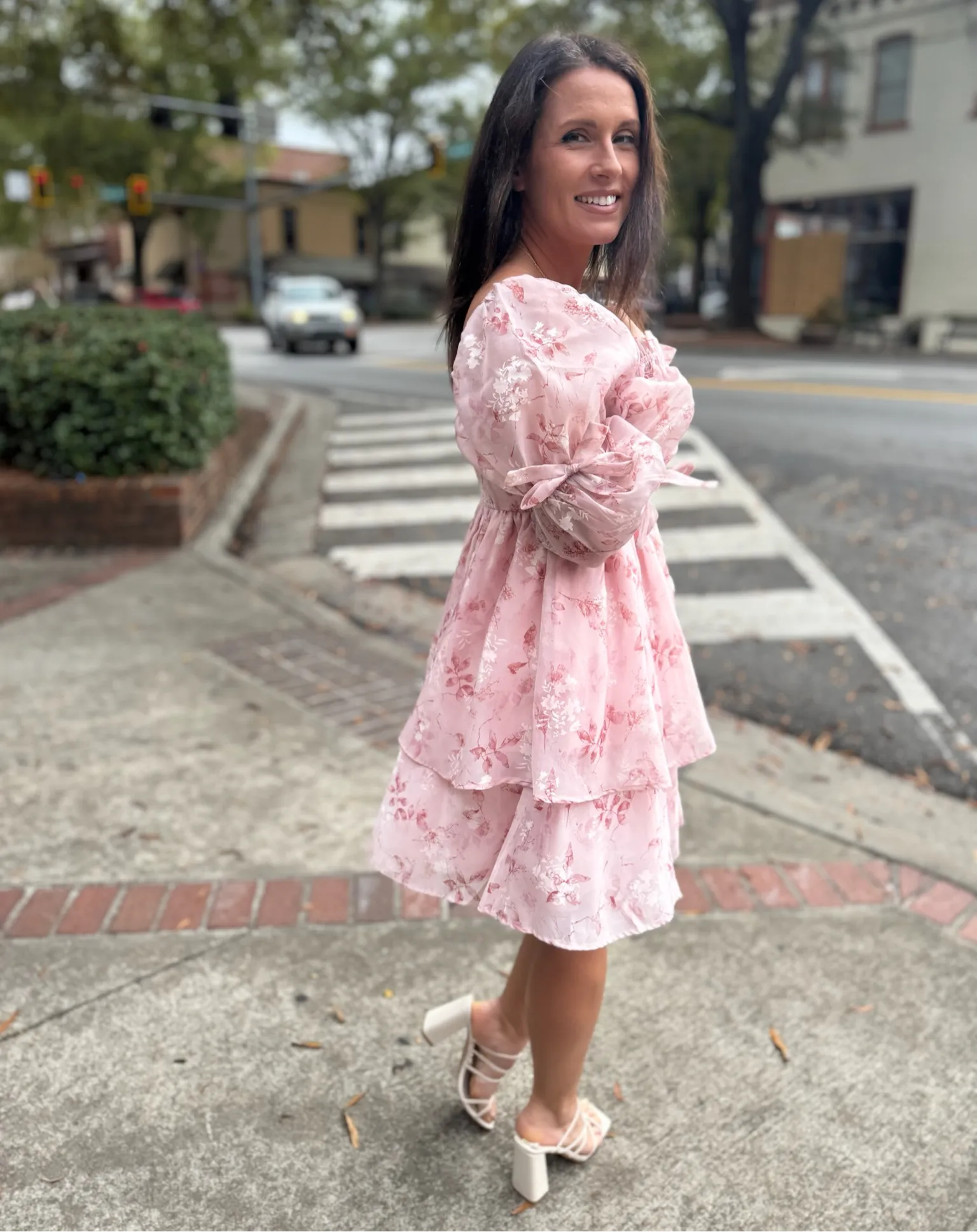 Floral Fantasy Babydoll Dress