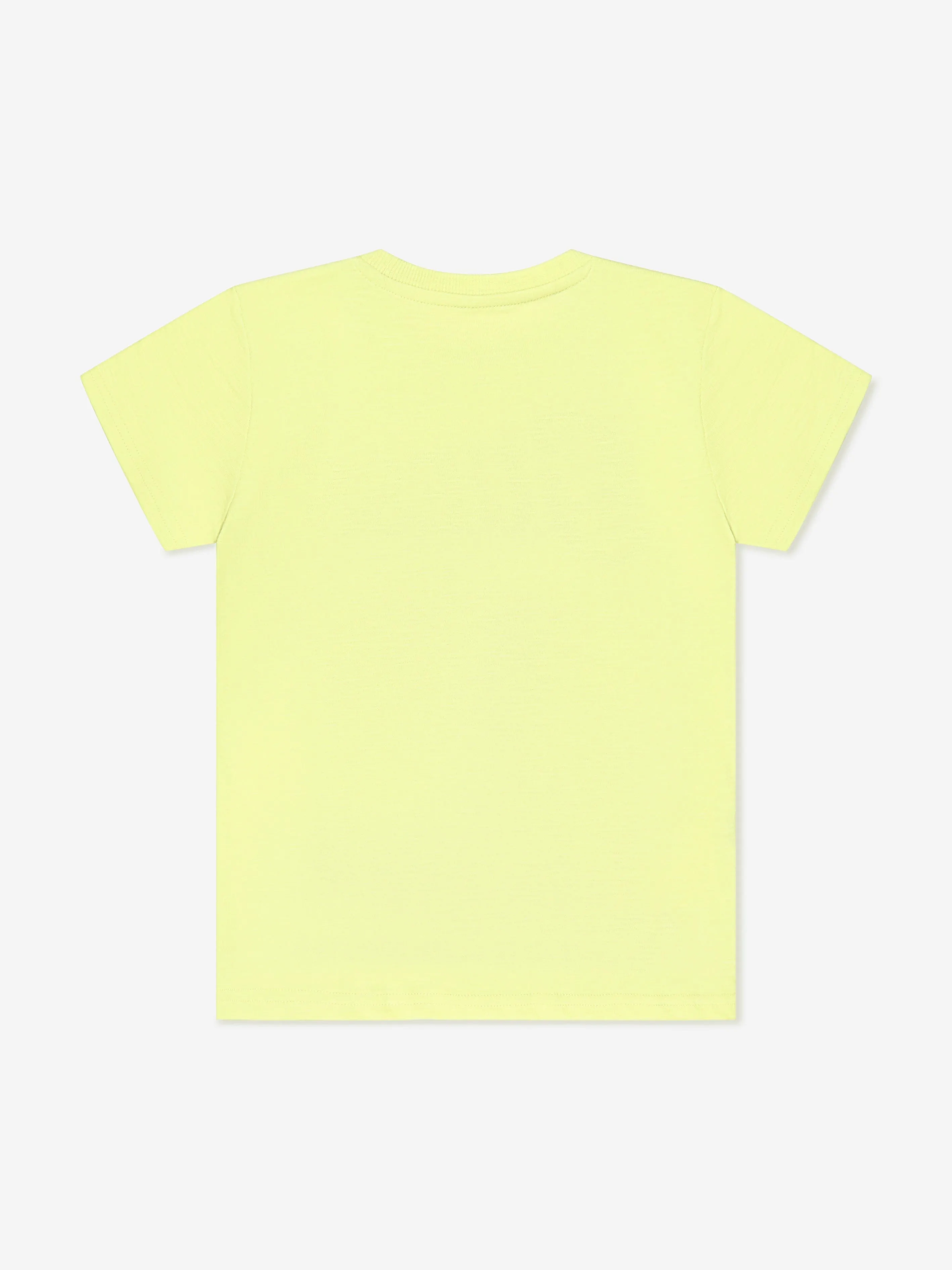Guess Boys Graphic Print T-Shirt in Lime