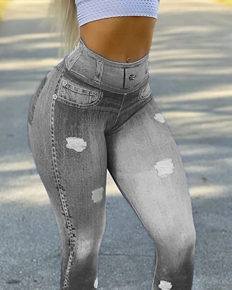 High Waist Butt Lifting Sports Yoga Pants
