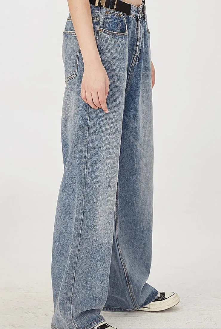 High Waist Loose Boyfriend Jeans