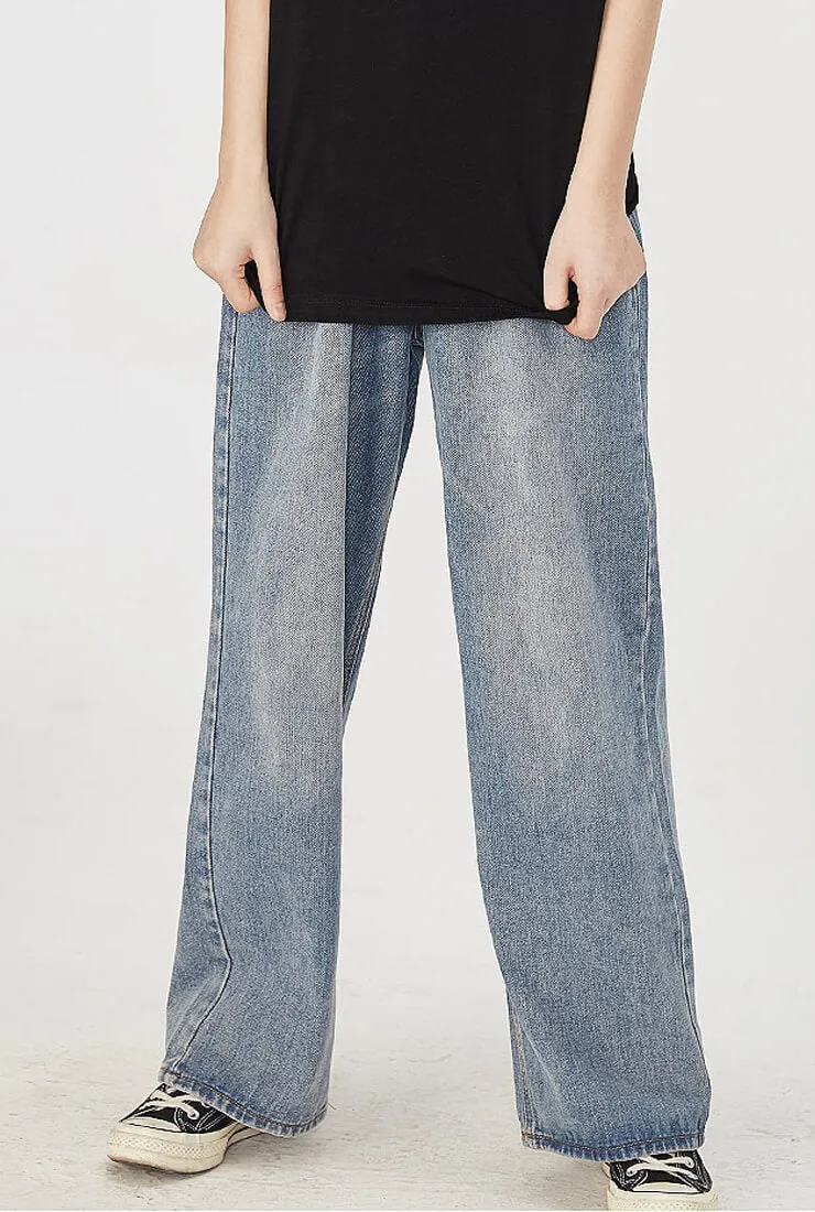 High Waist Loose Boyfriend Jeans