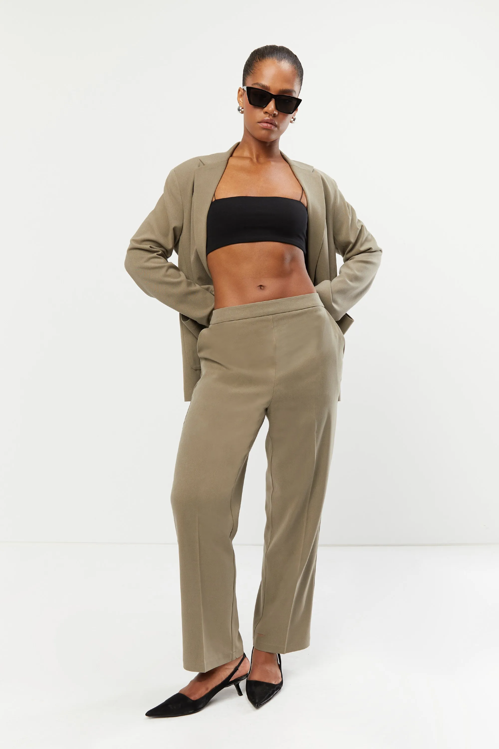 HIGH WAIST TROUSER
