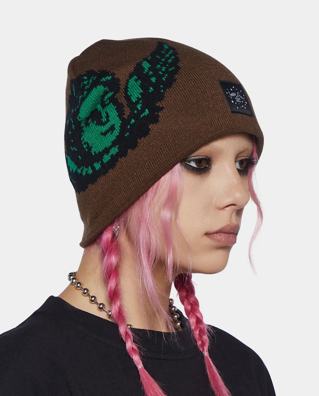 Huf x Smashing Pumpkins - Cherub Skull Beanie - Brown