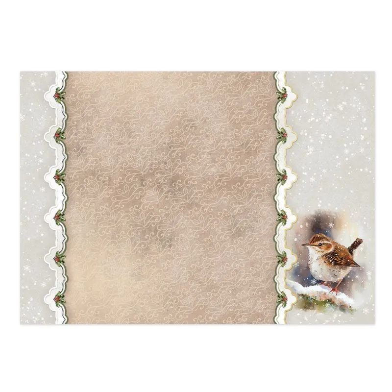 Hunkydory Winter Birds Luxury Topper Set*