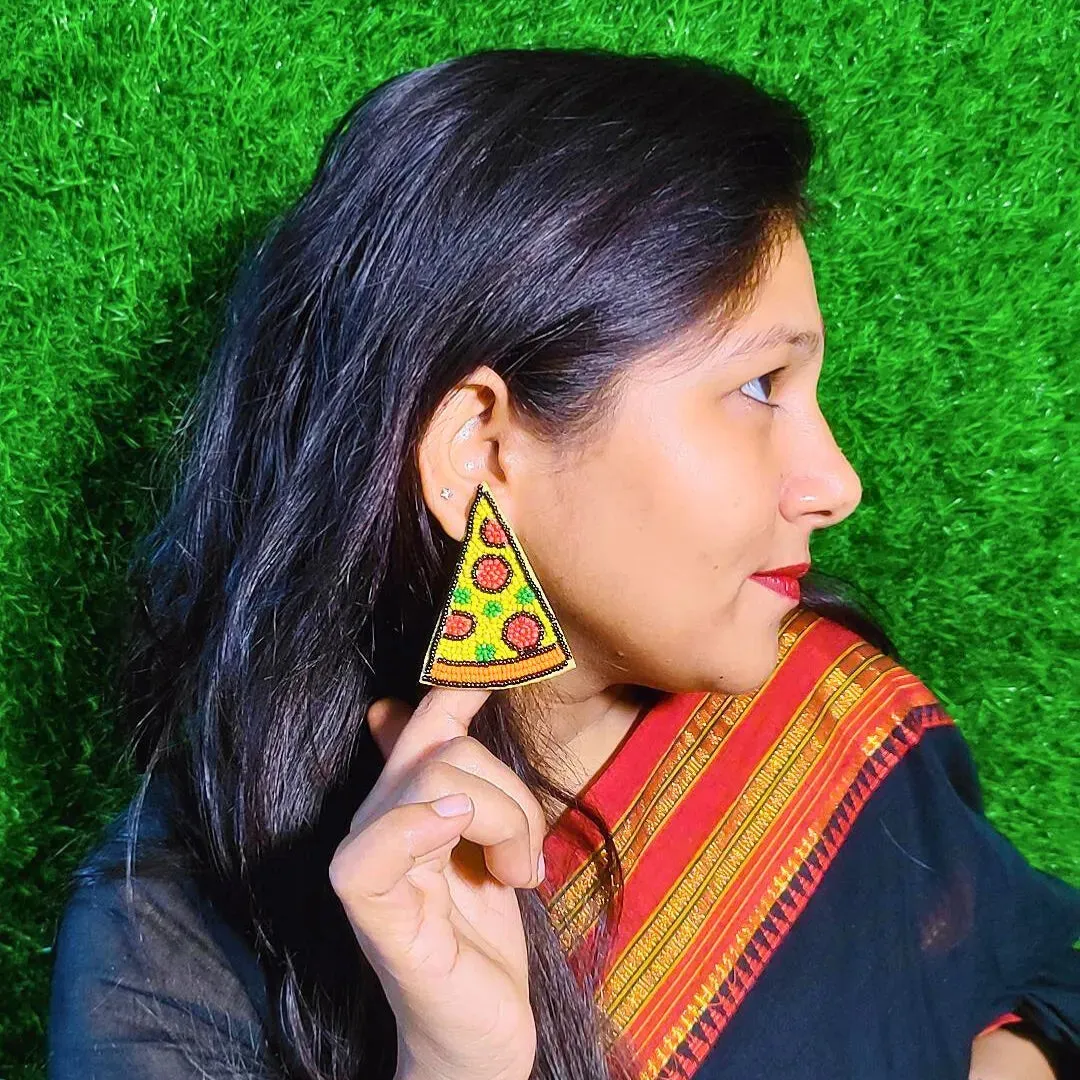 Italy Wala Pizza Earrings
