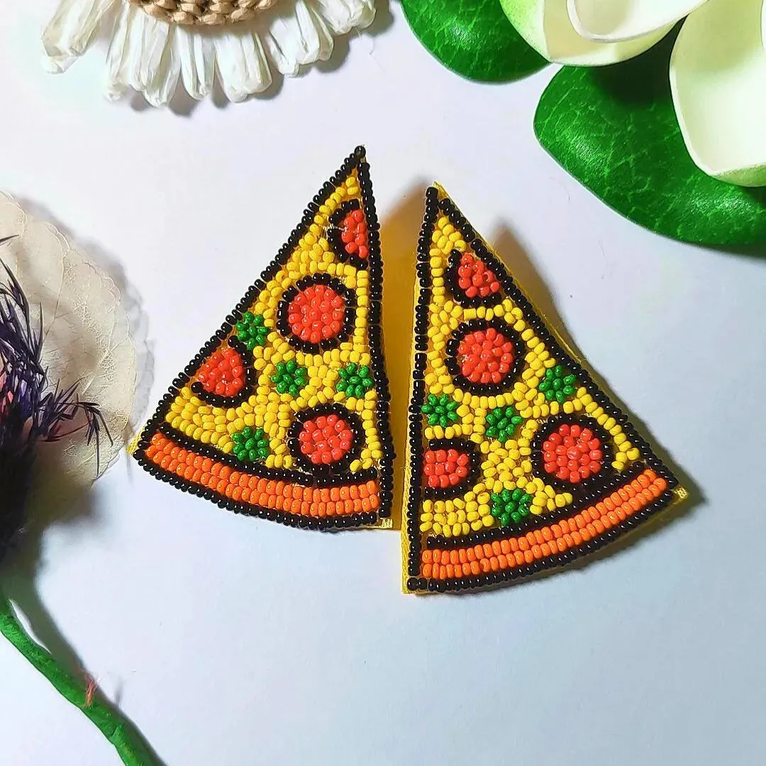 Italy Wala Pizza Earrings