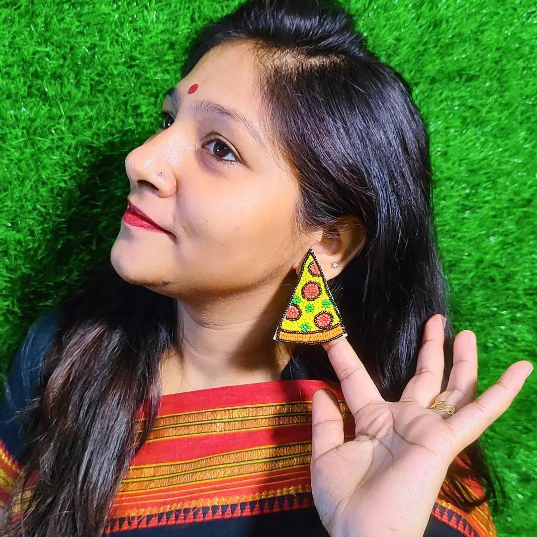 Italy Wala Pizza Earrings
