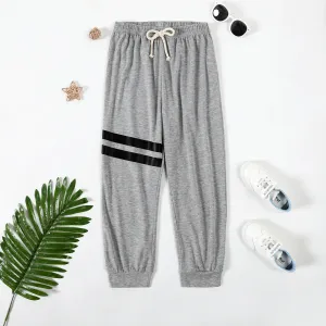 Kid Boy Striped Elasticized Casual Pants