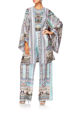 KIMONO WITH TIE BELT THE KING AND I