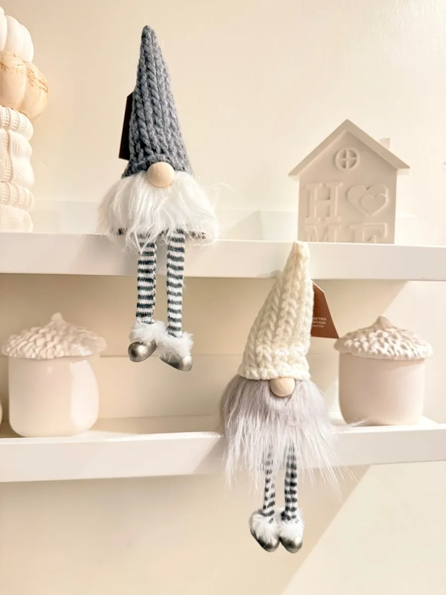 Long Leg Gonk With Knitted Hat 25cm