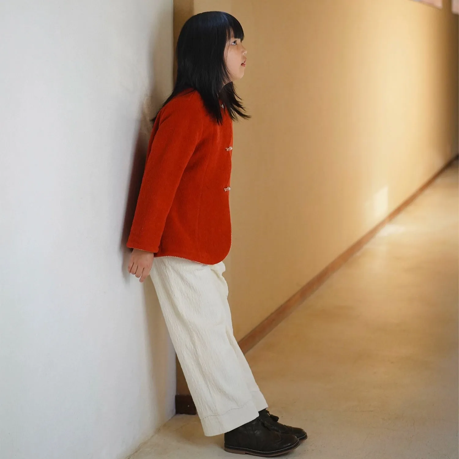 MaNa Chinese New Year Kids Cotton Corduroy Pants