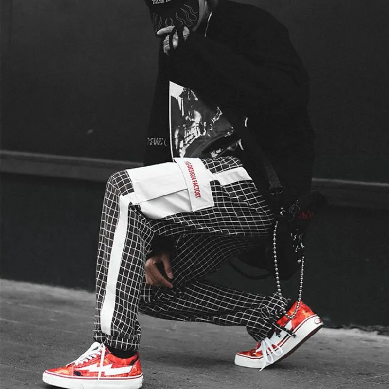 Men's Casual Plaid Joggers | Men's Cargo Pants