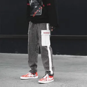 Men's Casual Plaid Joggers | Men's Cargo Pants