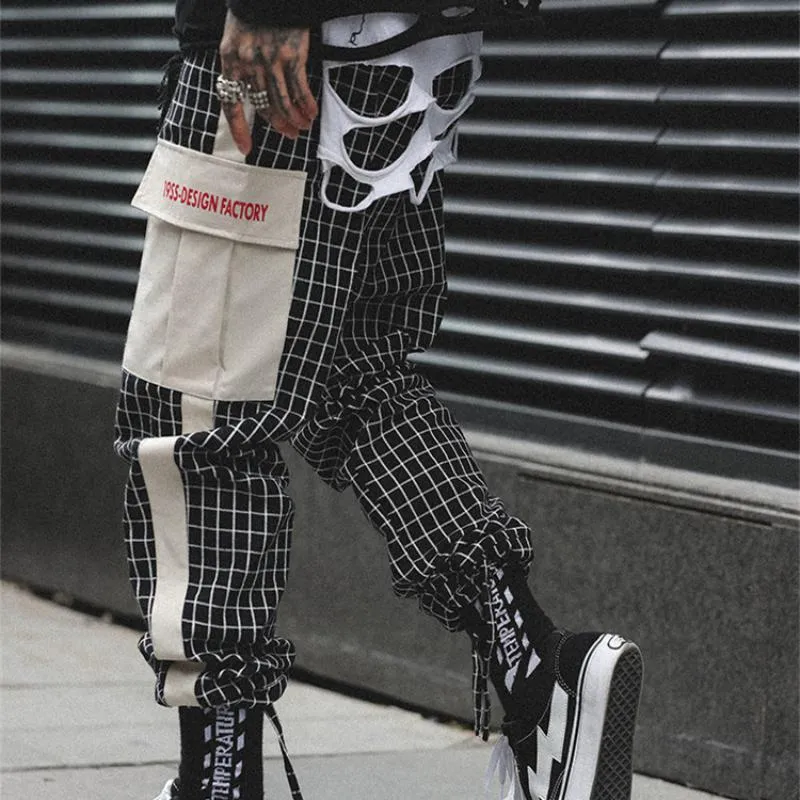 Men's Casual Plaid Joggers | Men's Cargo Pants