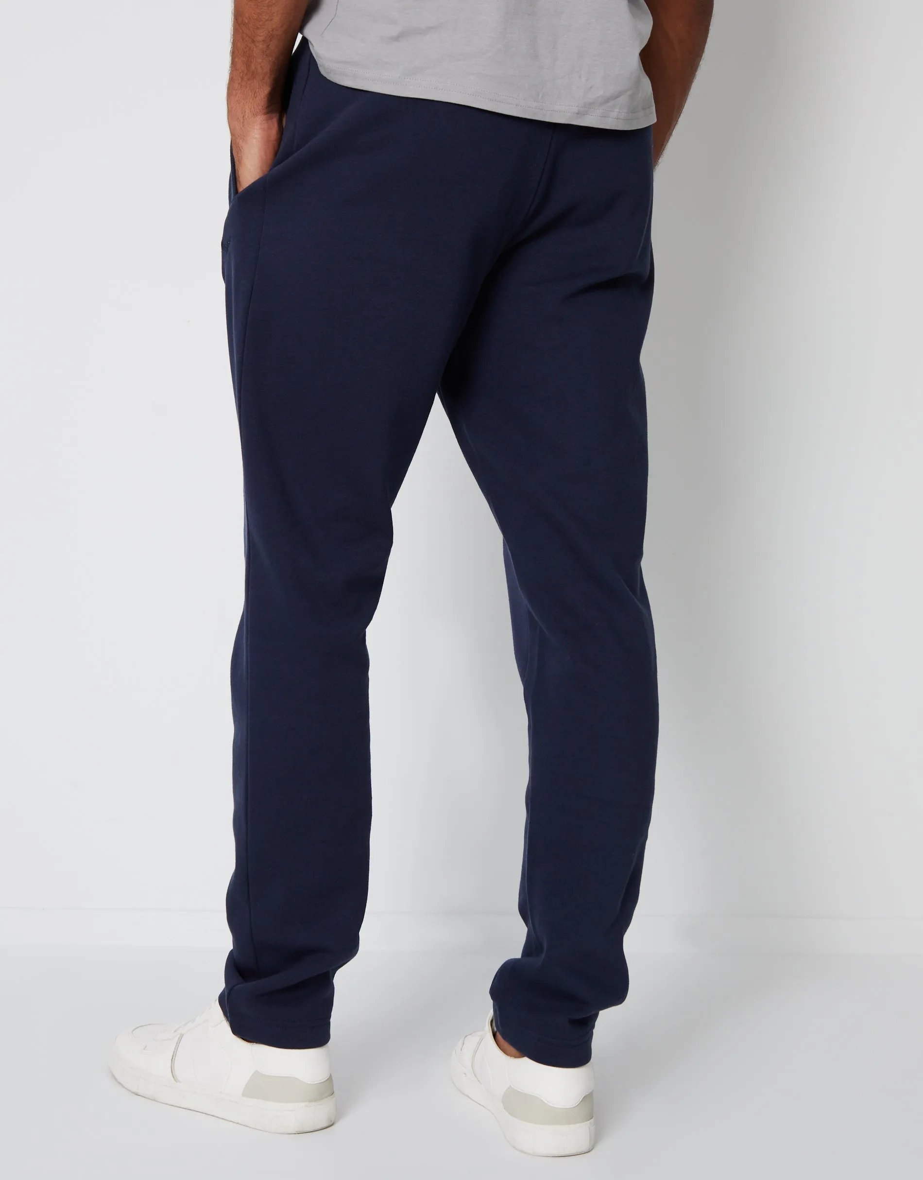 Men's Navy Straight Leg Joggers