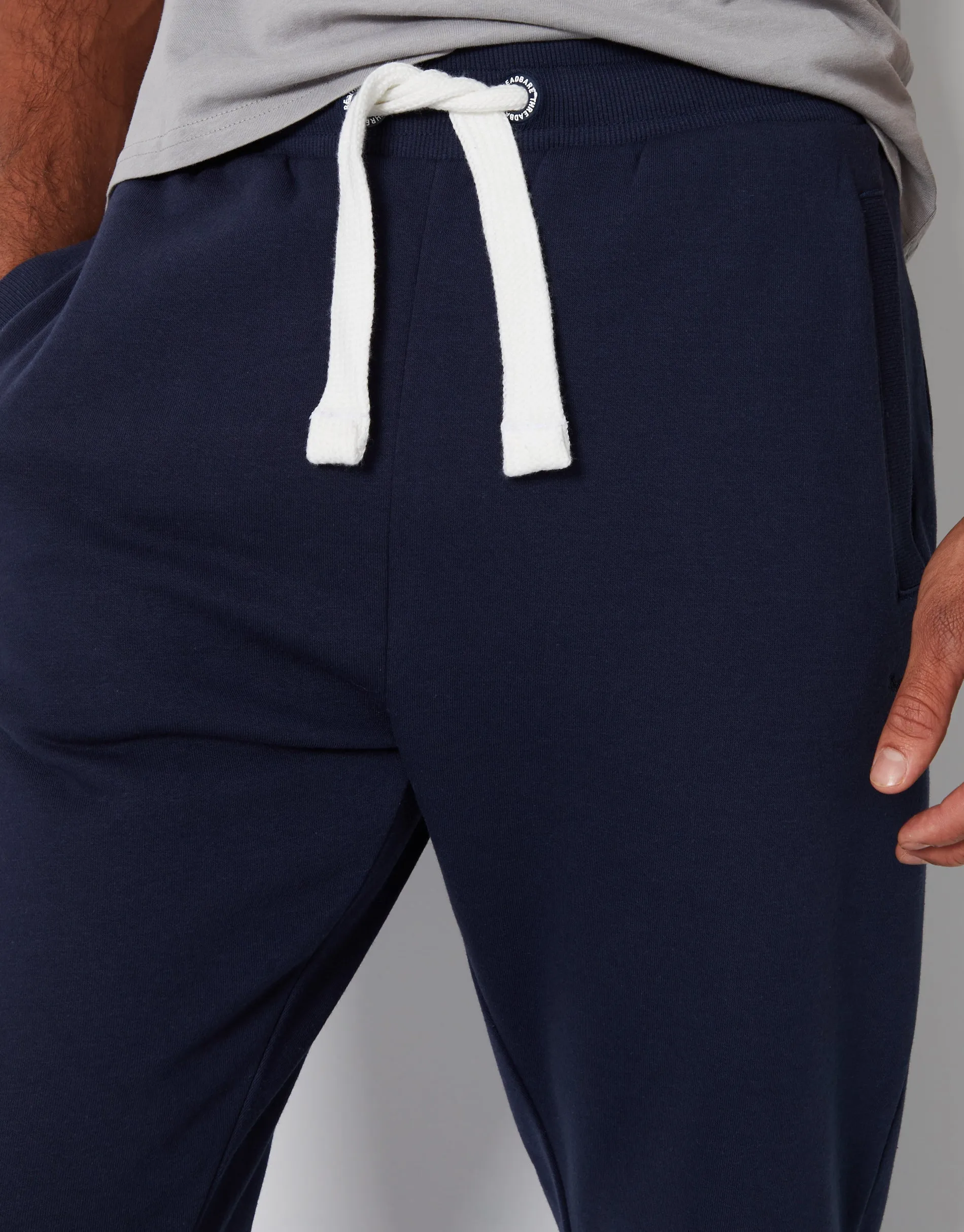 Men's Navy Straight Leg Joggers