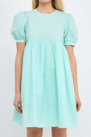 Mint Babydoll Dress