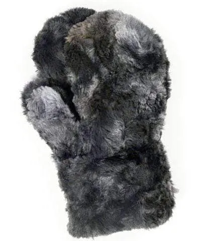 Mittens - Luxury Faux Fur in Highland Skye