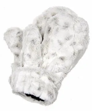 Mittens - Luxury Faux Fur in Winters Frost