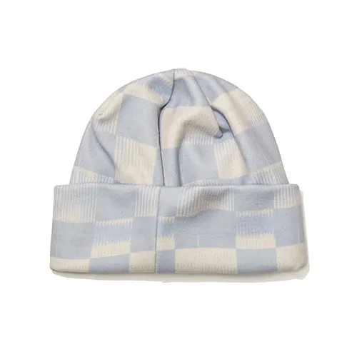 MONOGRAM BEANIE SKY BLUE
