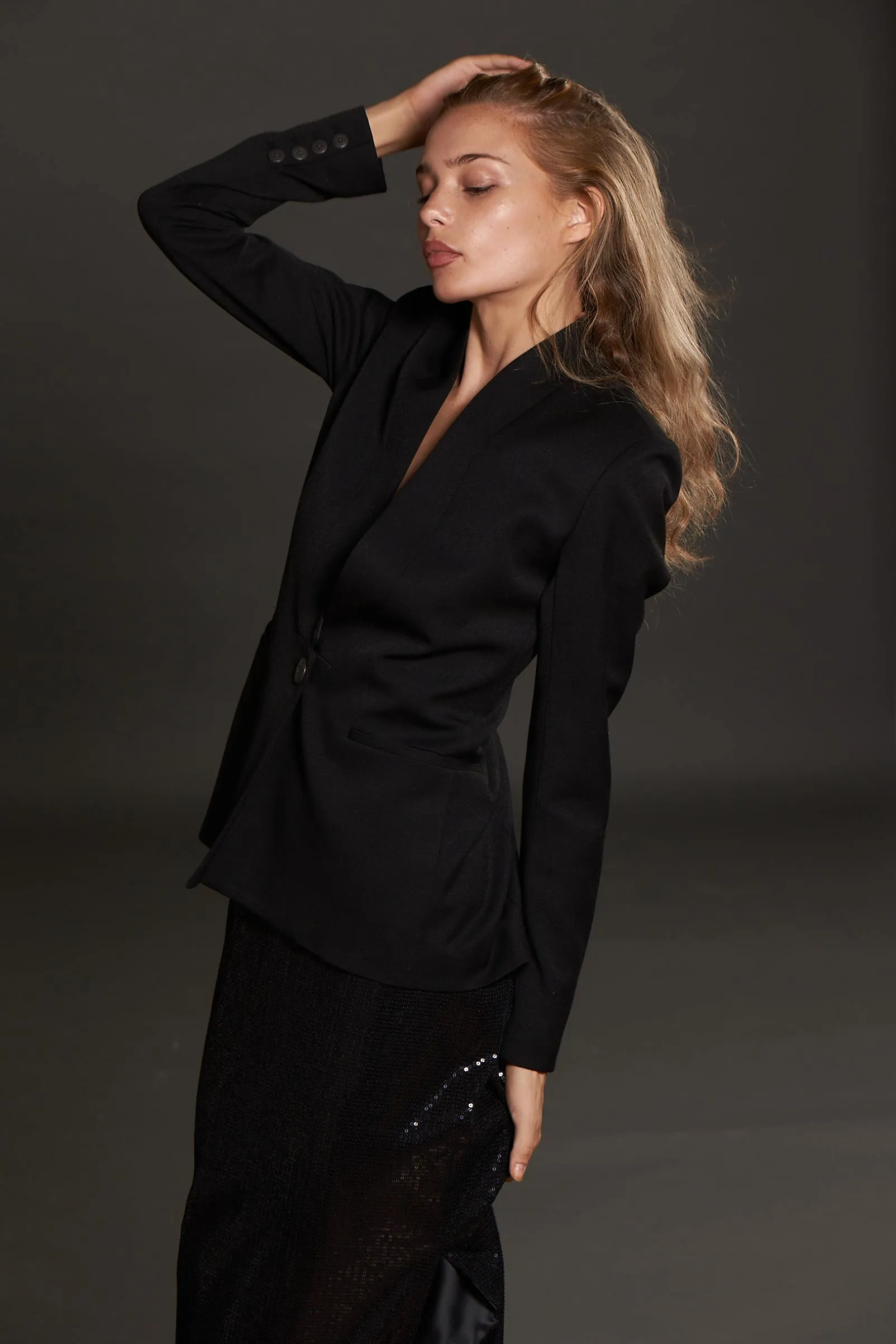 PENTAGON BLAZER RAVENHUE