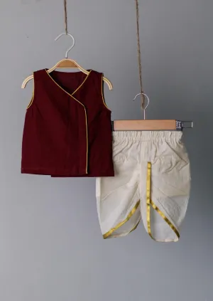 Saatvik Kurta Dhoti Set