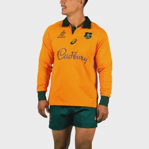 Wallabies Traditional Home LS Jersey 2024