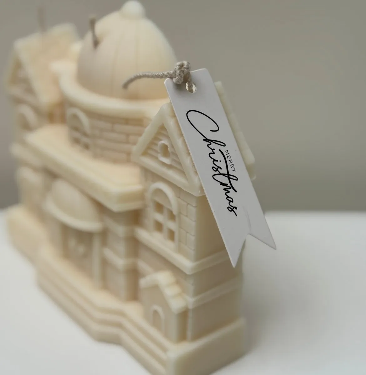 Winter Wonderland Large House Candle